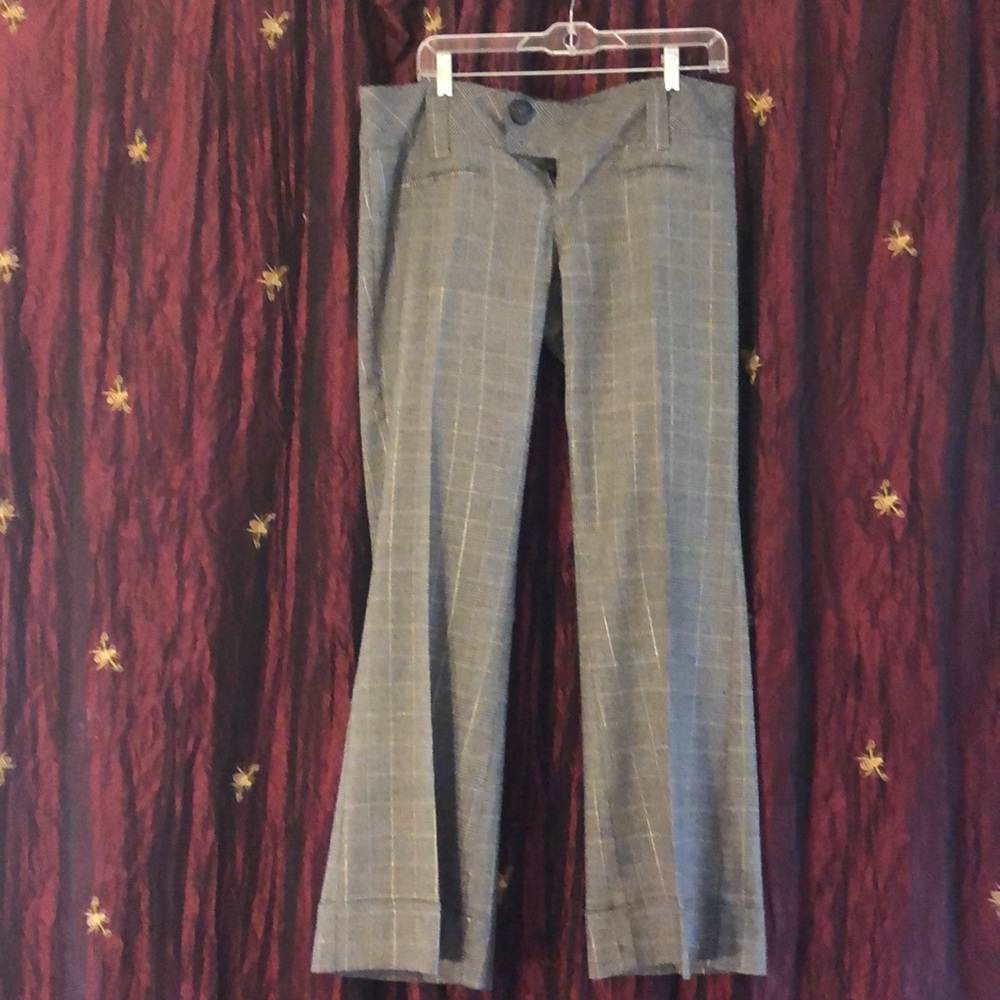 Houndstooth trousers